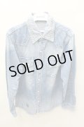 【セール】OF THE NEIGE STYLE シャツ.スタッズデニムウエスタン【現在買取対象外】 /インディゴ/42 O-21-07-27-053-OF-sh-YM-ZT196