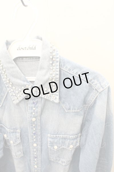 画像2: OF THE NEIGE STYLE シャツ.スタッズデニムウエスタン【現在買取対象外】 /インディゴ/42 O-21-07-27-053-OF-sh-YM-ZT196 (2)