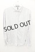 【SALE】5351pour les Hommes シャツ.ストレッチショートカラー /グレー/46 O-21-07-31-019-53-sh-YM-ZT027