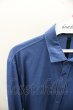 画像2: 5351pour les Hommes シャツ.ストレッチショートカラー /ネイビー/46 O-21-07-31-020-53-sh-YM-ZT025 (2)