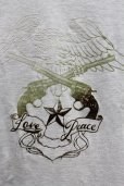画像5: 【SALE】roar Tシャツ.Ｌove peace プリント /-/2 T-21-08-05-004-ro-ts-KN-ZT153 (5)