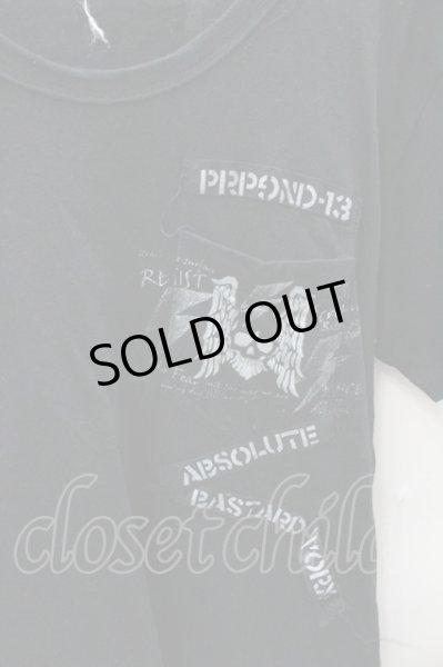 画像2: PROPA9ANDA Tシャツ.Peace & Chaos /ブラック/M O-21-08-06-004-Wr-ts-YM-ZT062 (2)