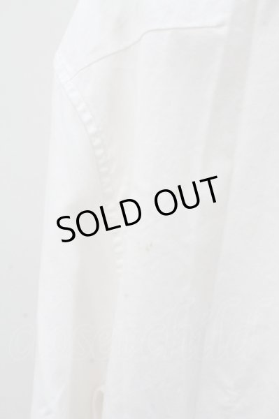 画像2: GUILD PRIME シャツ.ウールチェックメガネプリント /ホワイト/1 O-21-08-06-045-GU-sh-YM-ZT005 (2)