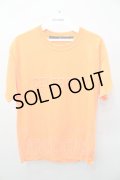 【SALE】NO ID. Tシャツ.ラバーメッセージBIG /オレンジ/1 O-21-08-08-005-NO-ts-YM-ZT075