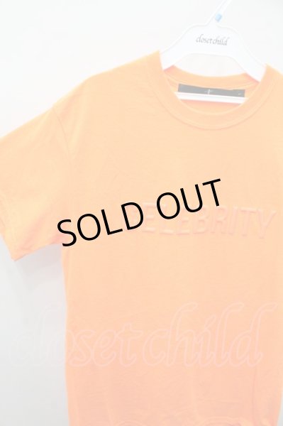 画像3: NO ID. Tシャツ.ラバーメッセージBIG /オレンジ/1 O-21-08-08-005-NO-ts-YM-ZT075 (3)