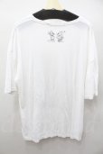 画像3: 【WINTERセール】NO ID. Tシャツ.フォトプリントBIG /ホワイト/F O-21-08-09-006-NO-ts-YM-ZT179 (3)