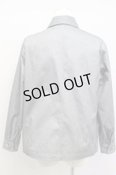 画像2: MR.OLIVE ジャケット.クールマックスツイルカバーオール /グレー/S T-21-08-17-002-MR-ja-NA-ZT085 (2)