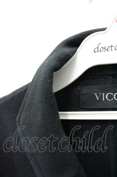 画像3: VICCI ジャケット.ショートスタンドカラー【現在買取対象外】 /ブラック/M O-21-08-17-022-VI-ja-YM-ZT027 (3)