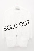 【SALE】CIVARIZE ジャケット.Gimlet 総レース6分袖テーラード /ホワイト/44 O-21-08-19-023-CI-ja-YM-ZT075