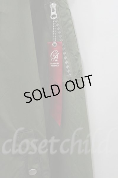 画像2: CavariA ジャケット.ナイロンMA-1 /カーキ/46 O-21-08-26-093-Ca-ja-YM-ZT002 (2)