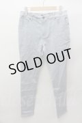 【SALE】Roshell パンツ.カラー /ブルーグレイ/L O-21-08-26-117-Ro-pa-YM-ZT015