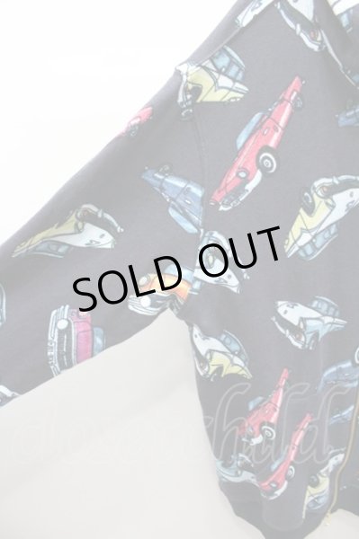 画像2: JOY RICH パーカー.カープリント /ネイビー/XL O-21-09-01-025-JO-to-YM-ZT155 (2)