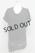 【新品アウトレット】韓国ブランド 24k 　Tシャツ /ブラック/表記なし 21-09-04-012l-1-ts-KO-m-NA-ZT-M099