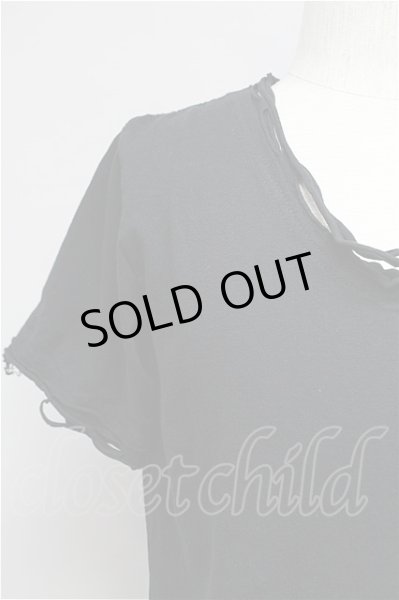 画像4: 【新品アウトレット】韓国ブランド 24k 　Tシャツ /ブラック/表記なし 21-09-04-012l-1-ts-KO-m-NA-ZT-M099 (4)