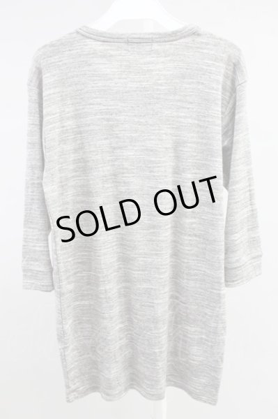 画像2: ILL'S Tシャツ.クルーネック七分袖 /グレー/XL T-21-09-09-017-IL-to-KN-ZT107 (2)