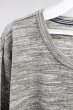 画像3: ILL'S Tシャツ.クルーネック七分袖 /グレー/XL T-21-09-09-017-IL-to-KN-ZT107 (3)