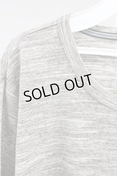 画像3: ILL'S Tシャツ.クルーネック七分袖 /グレー/XL T-21-09-09-017-IL-to-KN-ZT107 (3)