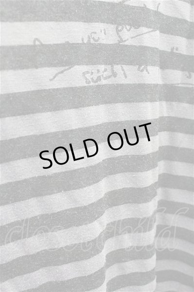 画像3: OF THE NEIGE STYLE カットソー.ボーダープリント【現在買取対象外】 /グレー/46 T-21-09-10-020-OF-to-NA-ZT165 (3)