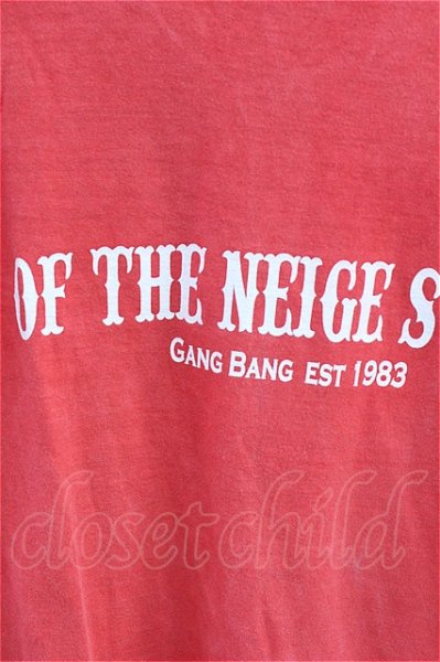画像4: OF THE NEIGE STYLE Tシャツ.EAGLE BANG【現在買取対象外】 /レッド/46 T-21-09-17-002-OF-ts-NA-ZT053 (4)