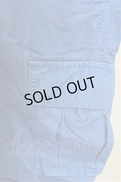 画像5: VANQUISH パンツ.カラーカーゴショーツ /ブルー/28 T-21-09-17-025-VA-pa-ET-ZT060 (5)