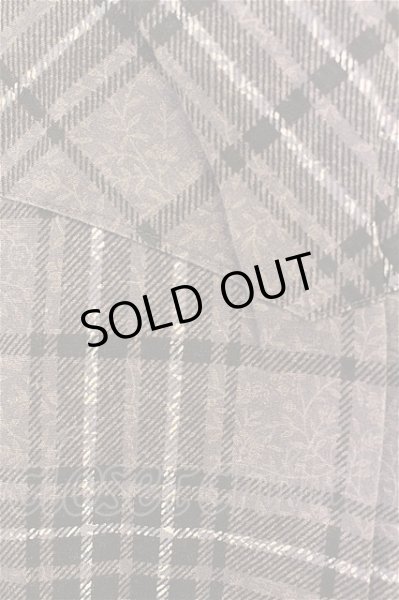 画像3: Custom Culture シャツ小花柄チェック【現在買取対象外】 /パープル/48 T-21-09-17-017-Cu-sh-ET-ZT059 (3)