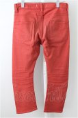 画像2: 【WINTERセール】VADEL パンツ.stretch drill bandy cropped /レッド/44 T-21-09-23-015-VA-pa-ET-ZT151 (2)