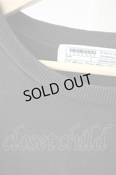 画像5: LEGENDA トレーナー.Psycho Face ルーズシルエットクルーネックスウェット /ブラック/F T-21-09-24-019-LE-to-KN-ZT137 (5)