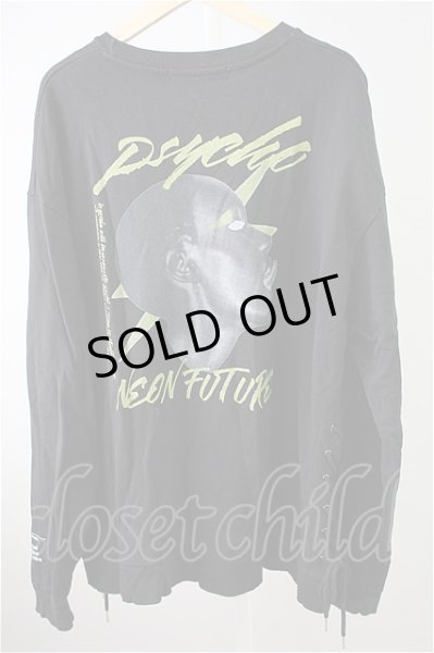 画像2: LEGENDA トレーナー.Psycho Face ルーズシルエットクルーネックスウェット /ブラック/F T-21-09-24-019-LE-to-KN-ZT137 (2)