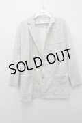 【SALE】VOGUISH ジャケット.リネンテーラード【現在買取対象外】 /ライトブラウン/M O-21-09-24-005-VO-ja-YM-ZT093