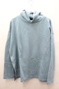 【WINTERセール】HARE パーカー.ビッグスリット /ピーコック/F O-21-09-26-012-HA-to-YM-ZT163