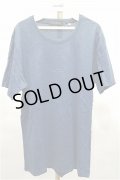 【SALE】FUGA Tシャツ.メッセージ刺繍半袖 /ネイビー/46 S-21-09-27-001-FU-to-KN-ZT267