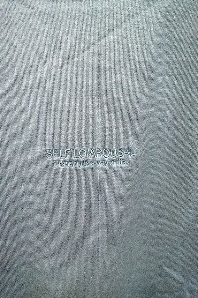 画像3: 【SALE】FUGA Tシャツ.メッセージ刺繍半袖 /ネイビー/46 S-21-09-27-001-FU-to-KN-ZT267