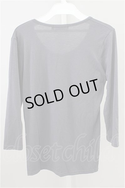 画像2: Roshell カットソー.無地Uネック5S /チャコール/S T-21-09-29-006-Ro-to-NA-ZT019 (2)