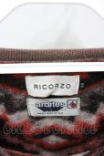 画像2: 【SALE】RICORZO ニットソー.オルテガ /オレンジｘグレー/46 O-21-09-29-009-RI-to-YM-ZT086 (2)