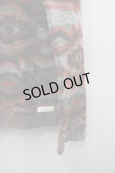 画像3: RICORZO ニットソー.オルテガ /オレンジｘグレー/46 O-21-09-29-009-RI-to-YM-ZT086 (3)