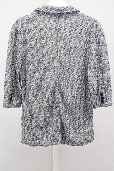 画像2: MENSその他 ジャケット /黒x白/ T-21-09-30-034-ME-to-NA-ZT042 (2)