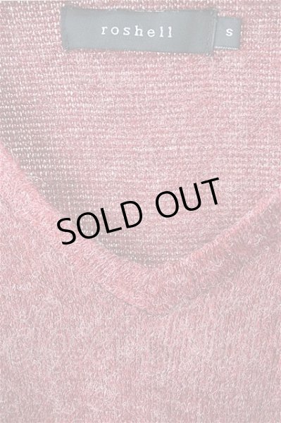 画像4: Roshell ニット /ボルドー/S T-21-10-06-011-Ro-to-NA-ZT080 (4)