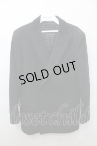 【SALE】Moonage Devilment(清春) コート.ダブルボタンメルトンチェスター /ブラック/44 O-21-10-06-048-Mo-ou-YM-ZT-M116