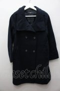 【WINTERセール】BROWNY STANDARD コート.ダブルボタン【現在買取対象外】 /ブラック/ O-21-10-07-012-BR-ou-YM-ZT-M007
