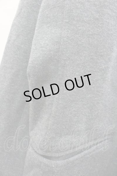 画像4: semanticdesign ジャケット.PUパイソン襟コットンテーラード /グレー/L O-21-10-08-023-se-ja-YM-ZT057 (4)