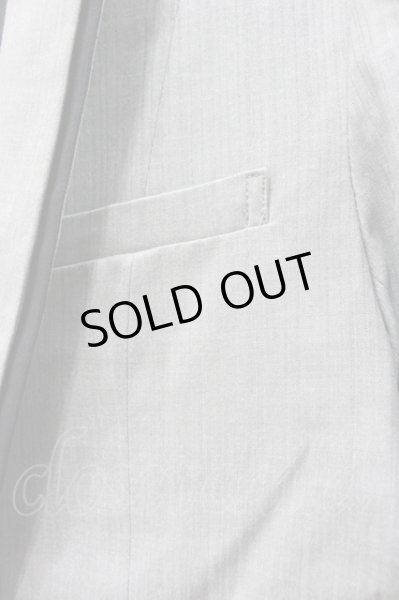 画像2: semanticdesign ジャケット.パイピングピークドラペルテーラード /グレー/M O-21-10-08-025-se-ja-YM-ZT058 (2)