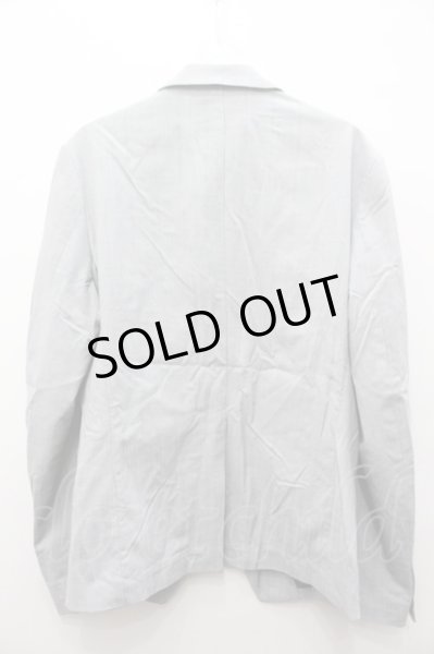 画像4: semanticdesign ジャケット.パイピングピークドラペルテーラード /グレー/M O-21-10-08-025-se-ja-YM-ZT058 (4)