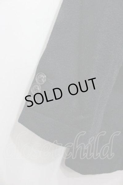 画像4: GOSTAR DE FUGA コート.Priority メルトンチェスター /ブラック/44 O-21-10-08-015-GO-ou-YM-ZT-M120 (4)