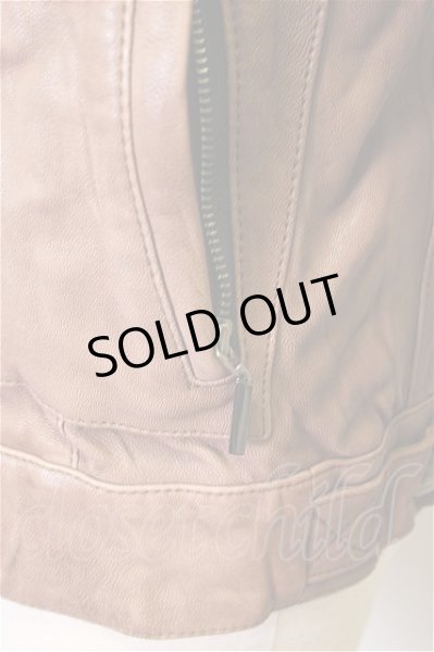 画像11: SCHORL ジャケット.ゴートレザーブルゾン【現在買取対象外】 /ブラウン/42(XS) T-21-10-12-001-SC-ja-KN-ZT-M002 (11)