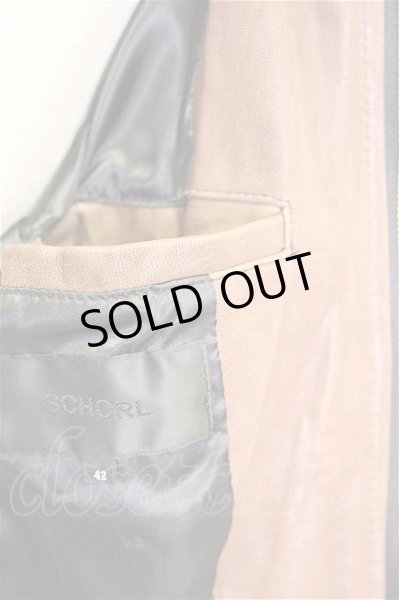 画像12: SCHORL ジャケット.ゴートレザーブルゾン【現在買取対象外】 /ブラウン/42(XS) T-21-10-12-001-SC-ja-KN-ZT-M002 (12)