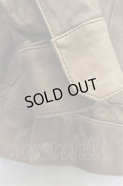 画像5: SCHORL ジャケット.ゴートレザーブルゾン【現在買取対象外】 /ブラウン/42(XS) T-21-10-12-001-SC-ja-KN-ZT-M002 (5)