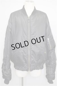 【SALE】LEGENDA ジャケット.PsyhcoボンバーMA-1 /ブラック/F T-21-10-12-006-LE-ja-KN-ZT-M002