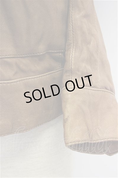 画像8: SCHORL ジャケット.ゴートレザーブルゾン【現在買取対象外】 /ブラウン/42(XS) T-21-10-12-001-SC-ja-KN-ZT-M002 (8)