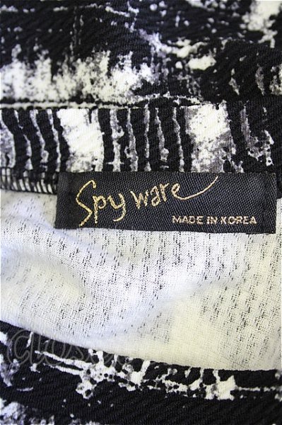 画像7: 【新品アウトレット】韓国ブランド Spy ware  トップス /ブラック/- 21-10-19-007l-1-to-SP-m-NA-ZT-M097 (7)