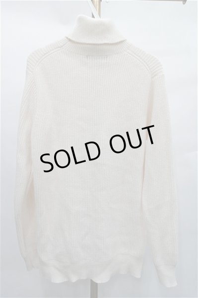 画像2: GOSTAR DE FUGA ニット.獣毛混プルオーバータートル /ホワイト/44 S-21-10-21-1007-GO-to-KN-ZT305 (2)